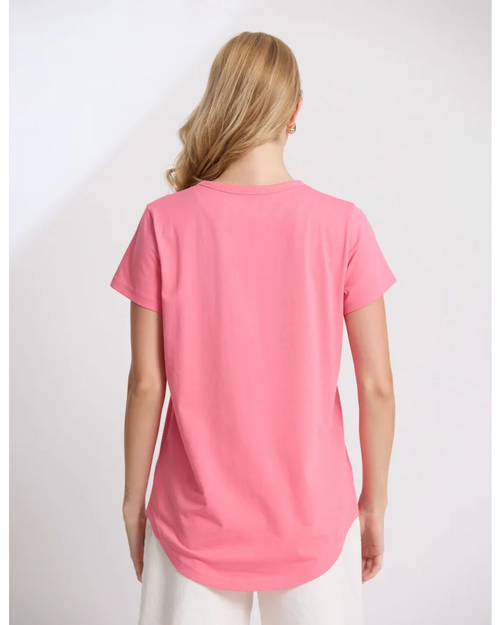 Stella and Gemma Classic Raspberry T Shirt