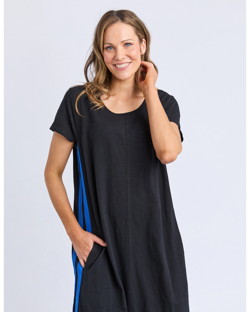 Foxwood Recovery Dress Black Blue