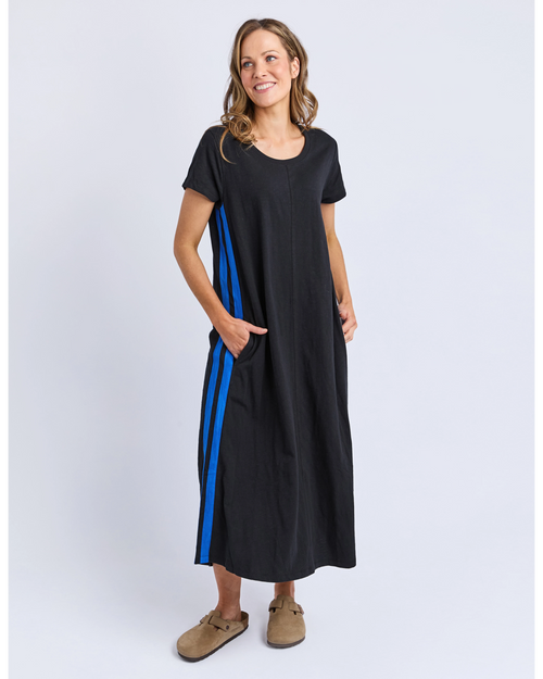 Foxwood Recovery Dress Black Blue
