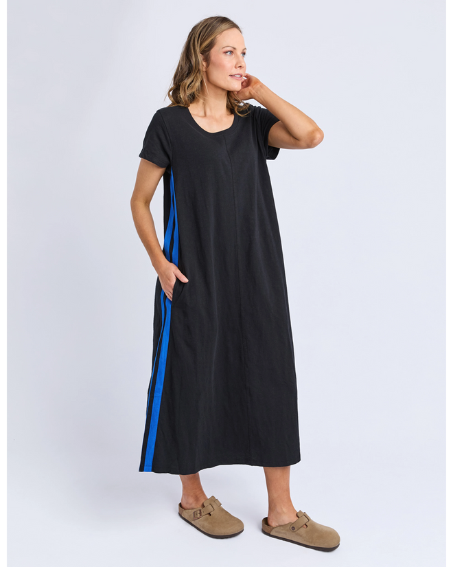 Foxwood Recovery Dress Black Blue