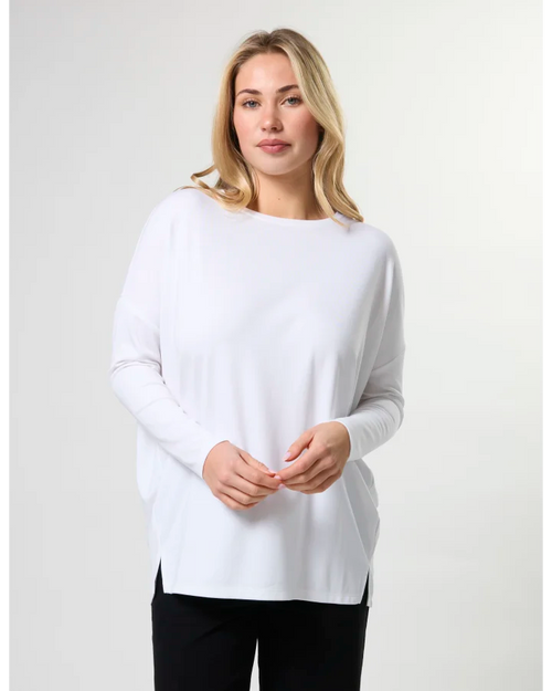 Stella and Gemma Robin Top White