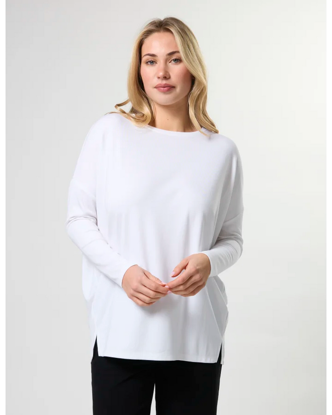 Stella and Gemma Robin Top White