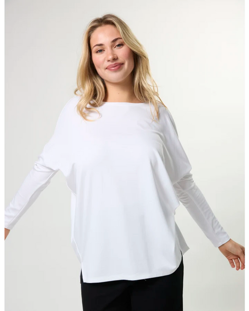 Stella and Gemma Robin Top White