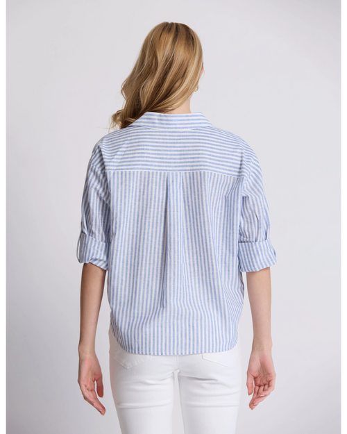 Stella and Gemma On Repeat Blouse Sea Stripe