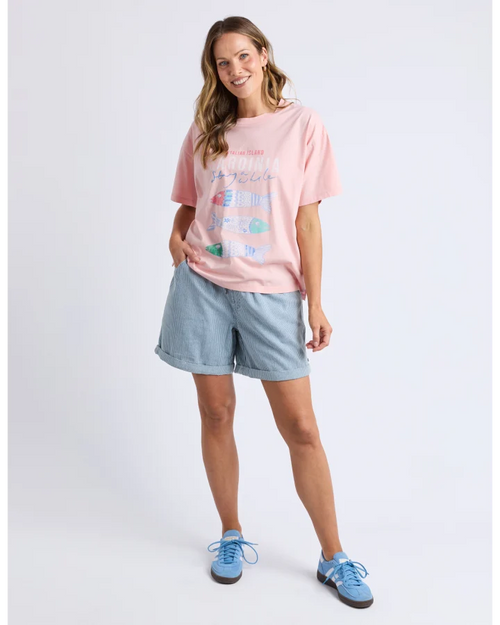 Elm Sardinia T Shirt Light Pink