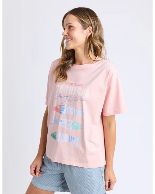Elm Sardinia T Shirt Light Pink
