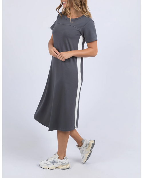 Foxwood Seattle Dress Charcoal