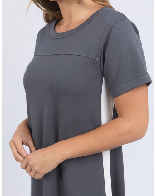 Foxwood Seattle Dress Charcoal