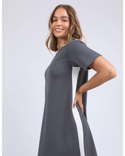 Foxwood Seattle Dress Charcoal