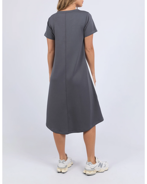 Foxwood Seattle Dress Charcoal
