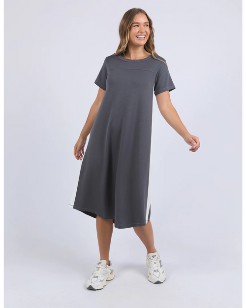 Foxwood Seattle Dress Charcoal