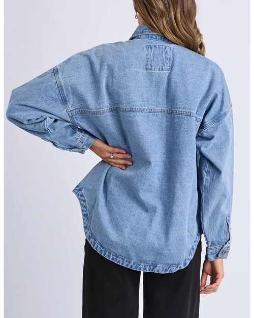 Elm Laura Denim Shacket
