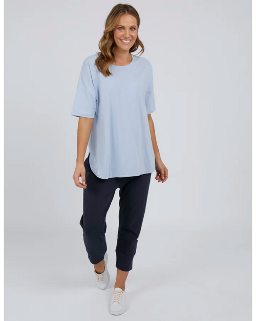 Elm Society T Shirt Sky Blue
