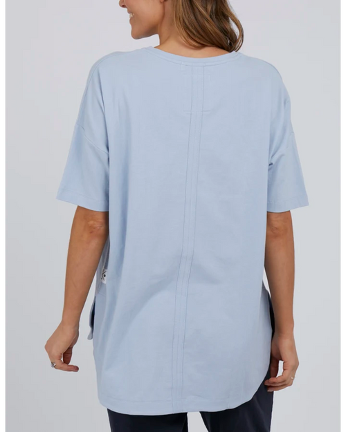 Elm Society T Shirt Sky Blue