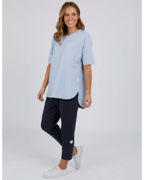 Elm Society T Shirt Sky Blue