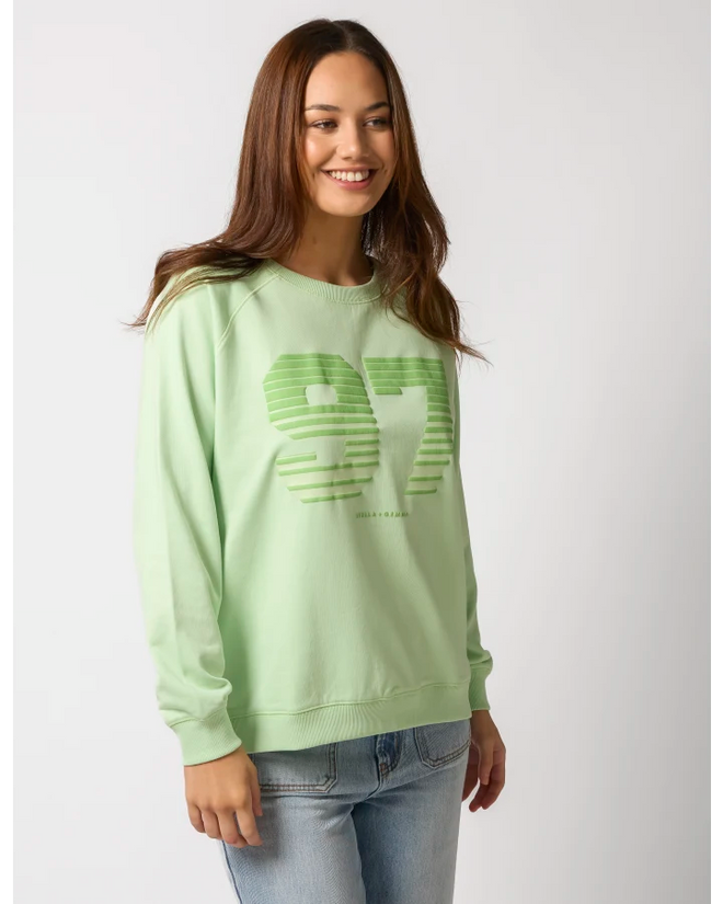 Stella and Gemma Green NYC Sporty Stripes