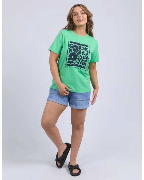 Elm Winona T Shirt Spring Green