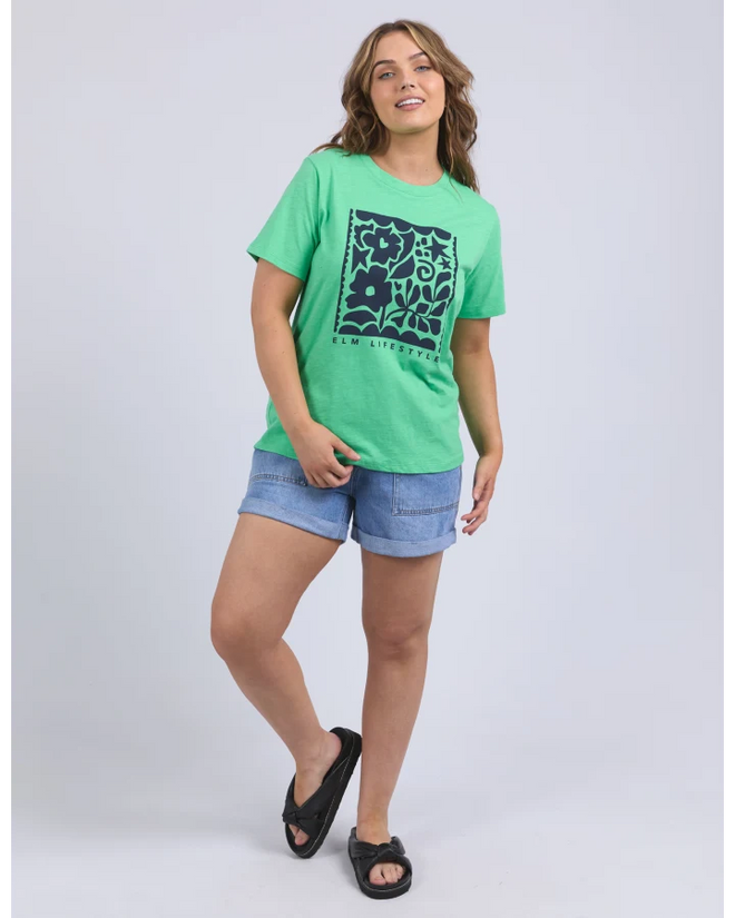 Elm Winona T Shirt Spring Green