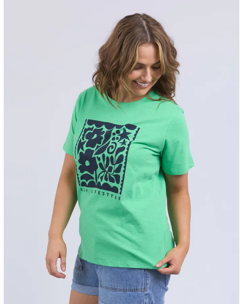 Elm Winona T Shirt Spring Green