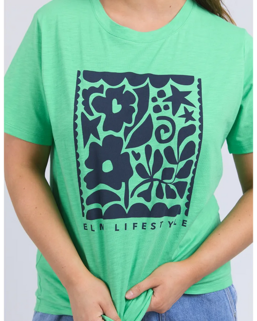 Elm Winona T Shirt Spring Green