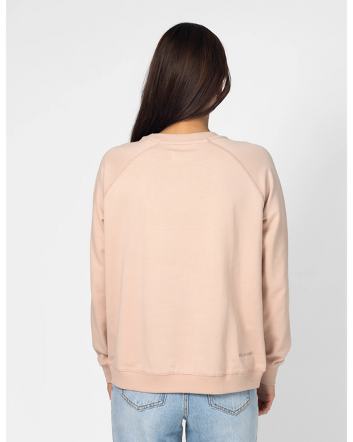 Stella and Gemma Heart with Bow Antique Rose Classic Sweatshirt