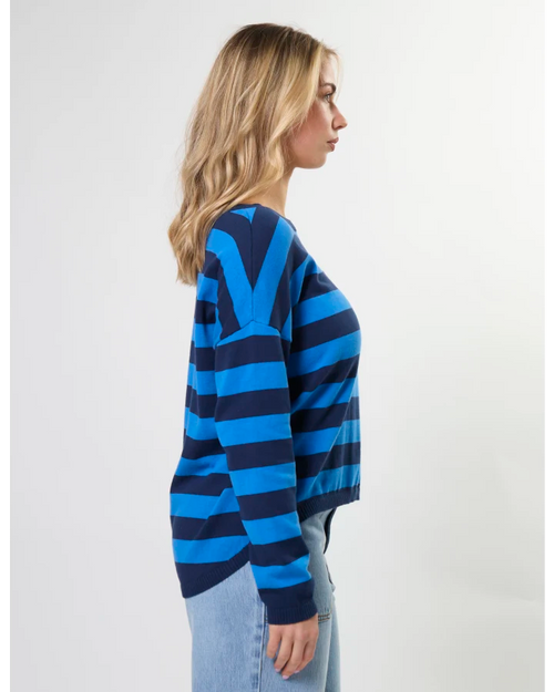 Stella and Gemma Street Jumper Oceanic