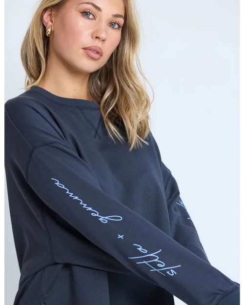 Stella and Gemma Sunday Sweatshirt Navy Stella Style