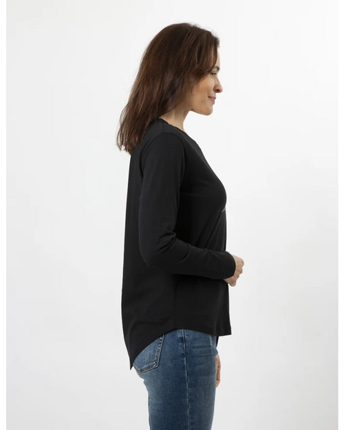 Stella and Gemma Flying High Black Long Sleeve T Shirt