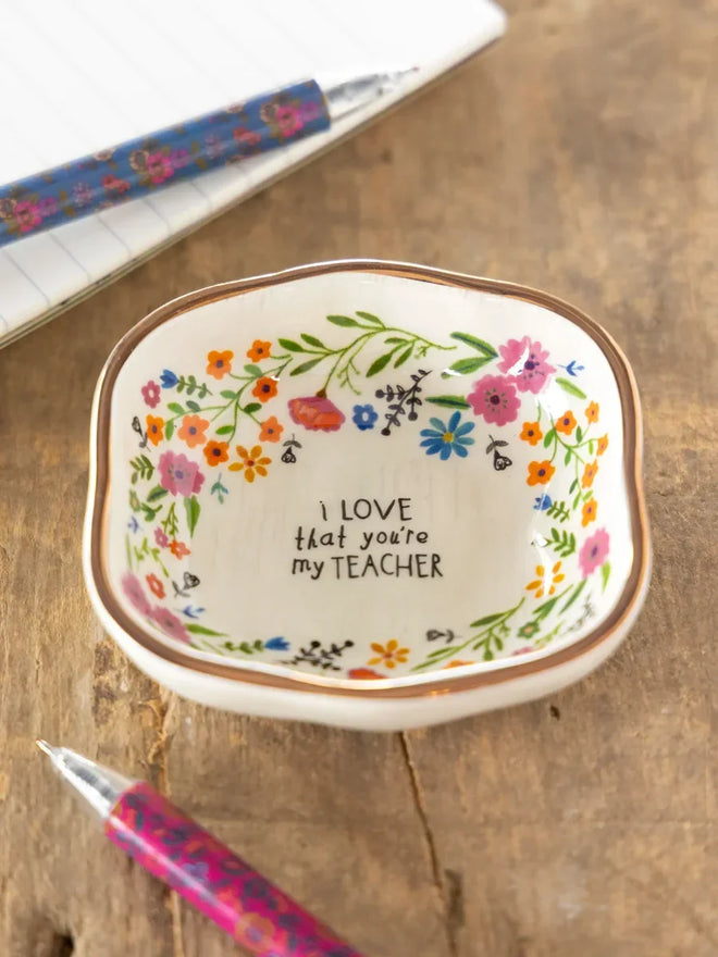 Trinket Dish Glad Your My Teacher