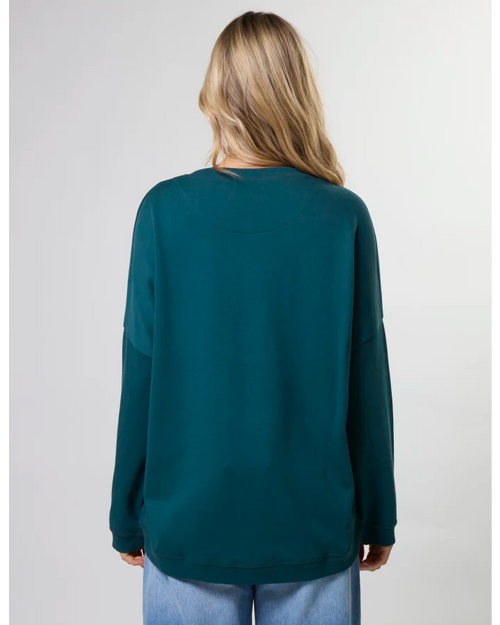 Stella and Gemma Newport Sweatshirt Teal Rotation