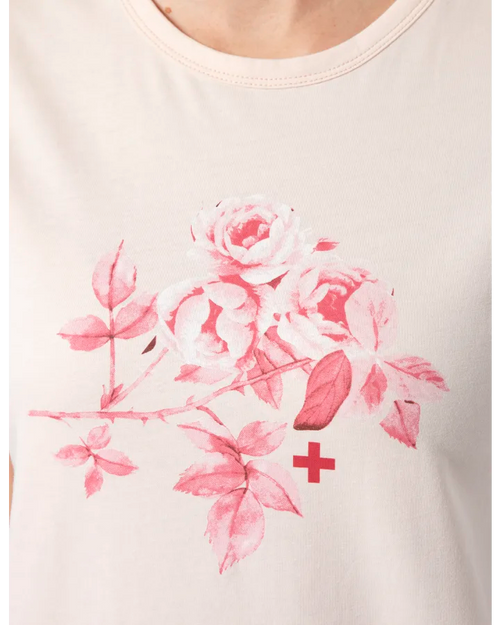 Stella and Gemma Green Vintage Blush Jolie Ruby Rose T Shirt
