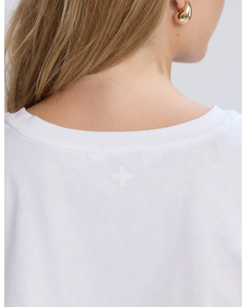 Stella and Gemma Top Knot Top White