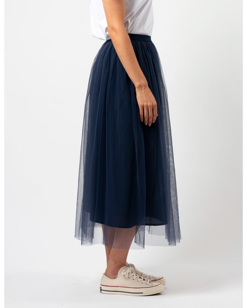  Stella and Gemma Tully Tulle Skirt Navy