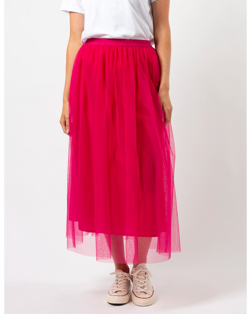 Stella and Gemma Tully Tulle Skirt Hot Pink