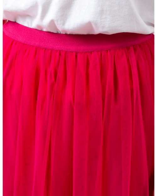 Stella and Gemma Tully Tulle Skirt Hot Pink