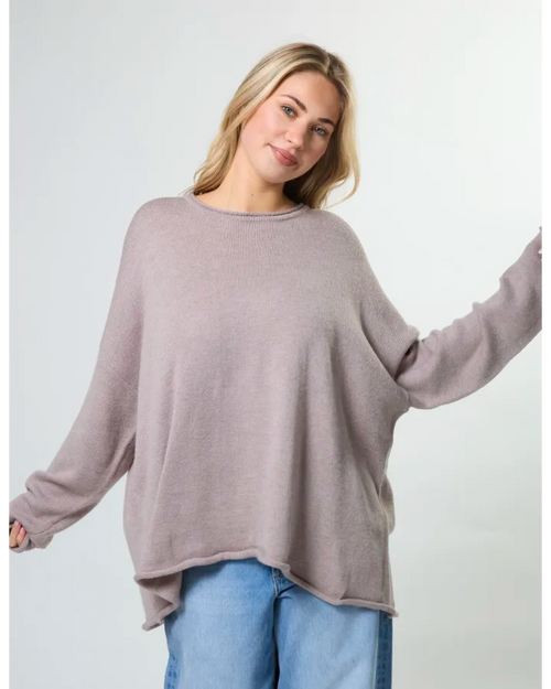 Stella and Gemma Unica Jumper Beige Marle - One Size