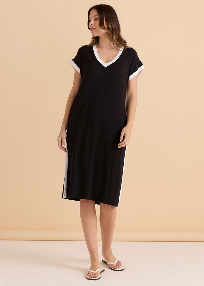Betty Basics Tula T Shirt Dress Black