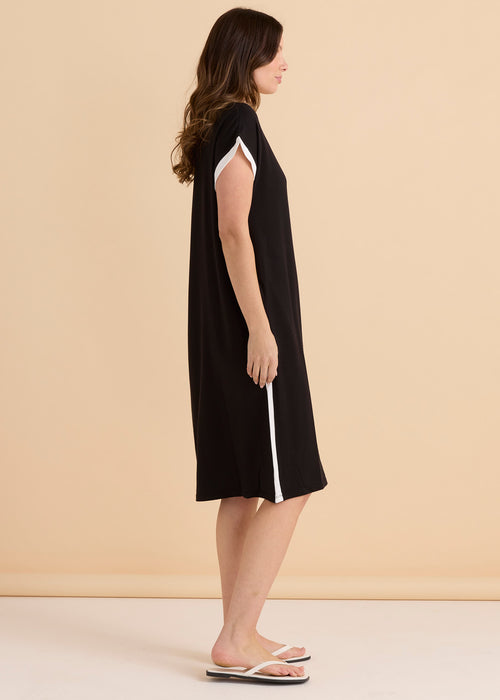Betty Basics Tula T Shirt Dress Black