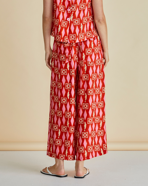 Betty Basics Copacabana Relax Pant Sardinia Geo