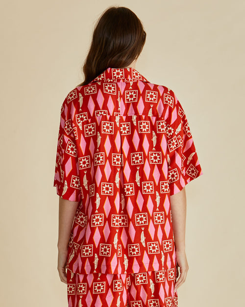 Betty Basics Copacabana Shirt Sardinia Geo