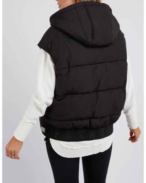 Foxwood Sports Leopard Reversible Vest Black