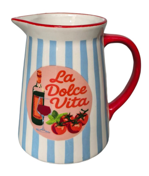 La Dolce Vita Jug Blue