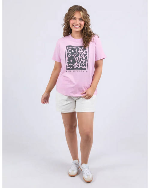 Elm Winona T Shirt Dusty Pink