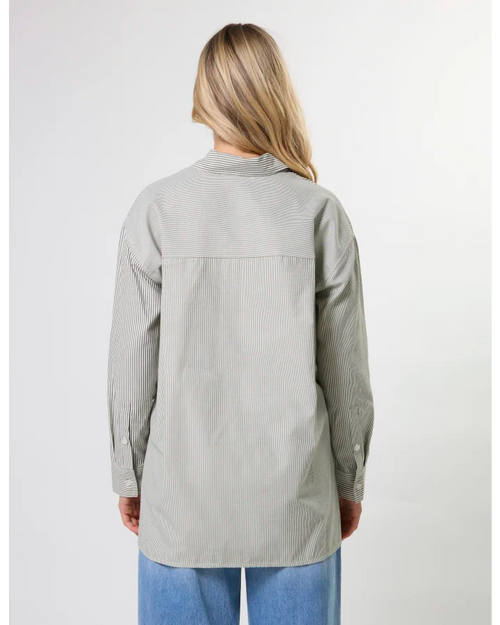 Stella and Gemma Essentials Shirt Woodland Stripe Khaki