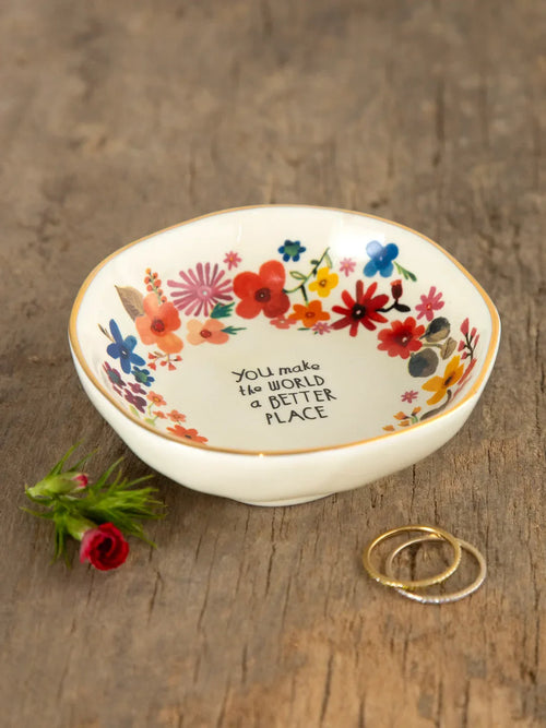 Trinket Bowl You Make the World