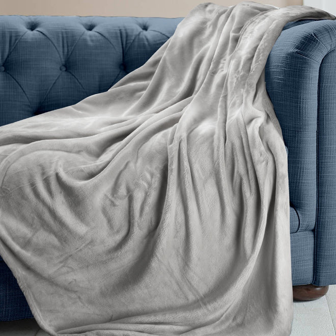 Brogo Micro Mink Blanket Dove