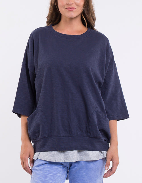 Elm Mazie T Shirt Navy