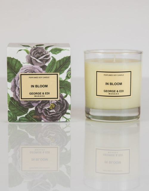 George & Edi Perfumed Candle In Bloom