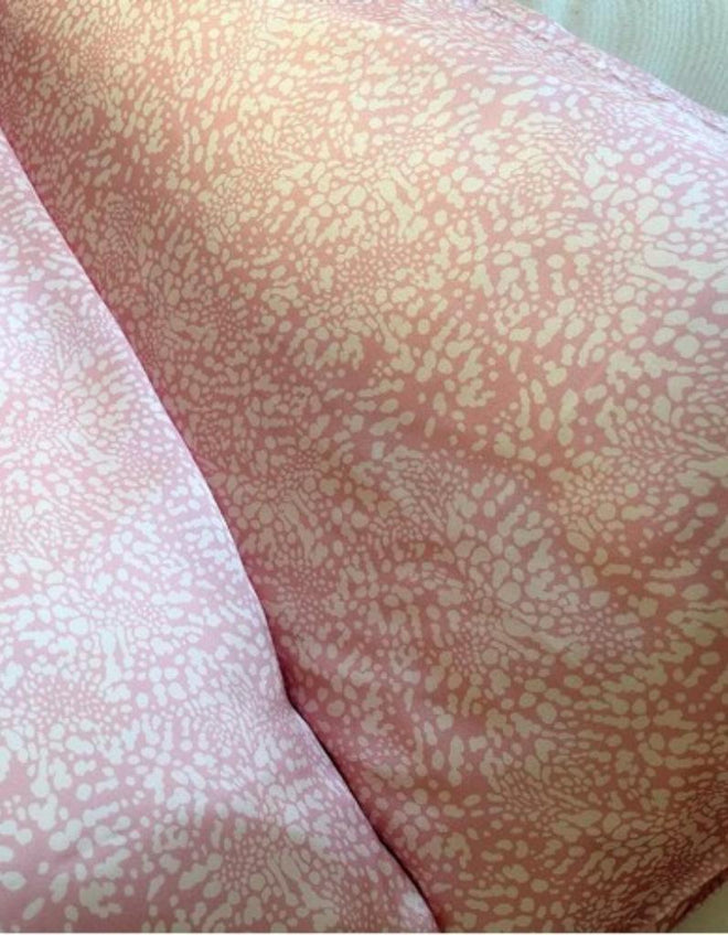 Silk Magnolia Luxury Silk Pillowcase Butterfly Spots Blush
