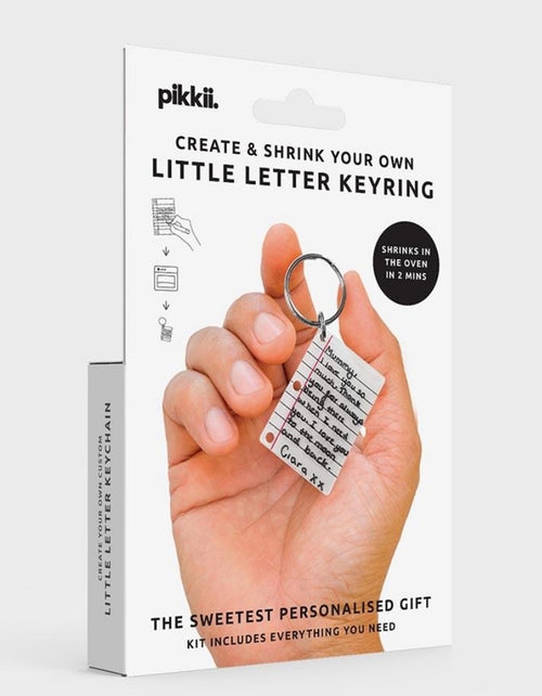 Pikkii Shrink Kit Little Letter Keyring